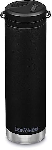 Klean Kanteen TKWide 591 ml (avec bouchon tournant) – Noir