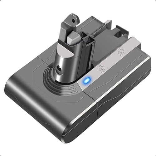 DTK Ersatzakku für Dyson Staubsauger V6 SV04 DC58 DC59 DC61 DC62 DC72 DC74 VTC4 Mattress, Multifloor Exclusive, Dog HEPA, Trigger Extra Akku SV03 SV04 SV05 SV06 SV07 SV09 21.6V 4000mAh