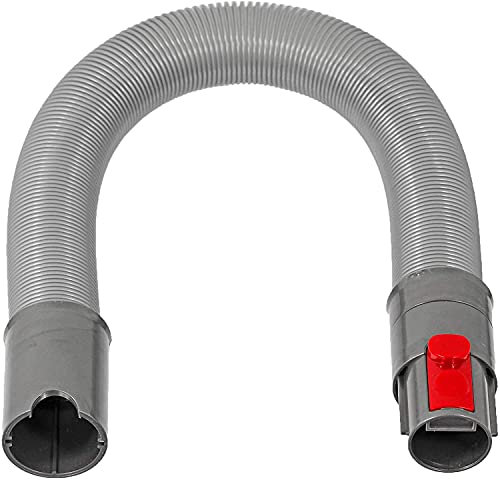 SPARES2GO Extra Long Extendable Quick Release Hose Pipe Compatible with Dyson V11 Outsize V15 Cordless Vacuum Cleaner (2.4m)