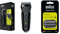 Braun Series 3 Rasierer Herren, Elektrorasierer, 30 Min Laufzeit, 300s, schwarz & Series 3 Elektrorasierer Scherkopf, Ersatzscherteil kompatibel mit Rasierer Herren Series 3, 21B, schwarz