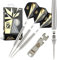 ONE80 90% Wolfram Stahl Dartpfeile Sets Chamäleon, Night Hunter Professional Darts Set (R2-Reptile 24g)