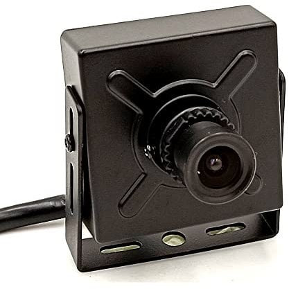 CNDST CCTV Mini POE telecamera IP, HD 4MP piccola telecamera interna IP 3.6 mm Pinhole P2P vista remota H.265 / H.264 Videocamera CCTV