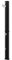 INLIFE 92942 Douche solaire de jardin avec pommeau de douche et robinet 35 l Noir 10,35 kg