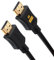BullTek - Cavo HDMI 4K Ultra HD | Compatibile con PS5, PS4, Xbox One | Connettori dorati 24K | Ethernet 18 Gb/s | Schermatura doppia, Nero, 180 CM, CCS