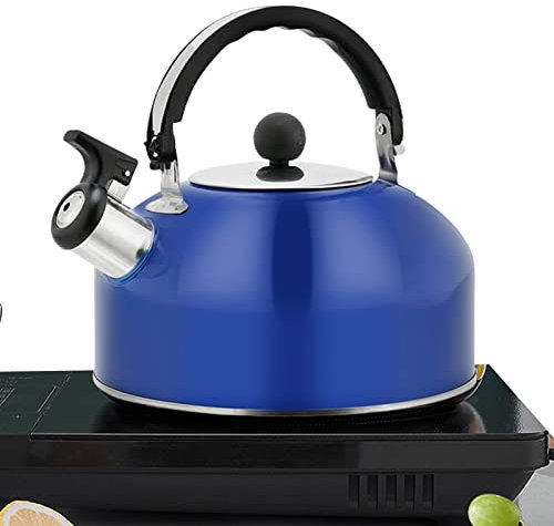 Bouilloire sifflante pour cuisinière, Bouilloire Sifflante Induction 1,8 L INOX Théières pour Cuisinière, Bouilloire g, Bouilloire Sifflante Induction 1,8L INOX Théières pour Cuisinière Feu