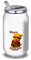 Botella de agua de aluminio – acero inoxidable (termo 24 horas) reutilizable de 330 ml a 750 ml, Winnie the Pooh, detective (lata S 330 ml, acero inoxidable)