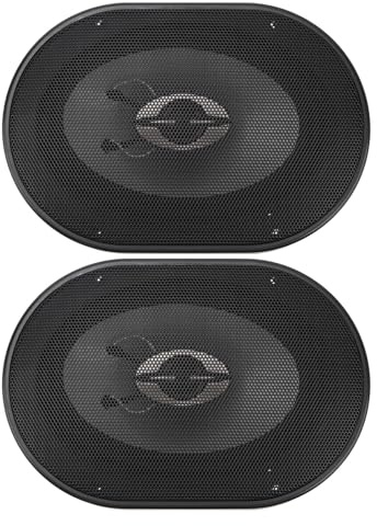 Altavoz Coaxial Universal de 2 Vías, Altavoz Estéreo a Prueba de Golpes de 5x7 Pulgadas y 380 W para Automóviles, Autocaravanas, Vehículos Todo Terreno, Motocicletas