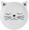 Zerodeko Cute Cat Dinner Plates 1pc Home Ceramic Plate Kitchen Ceramic Plate Smooth Edges Safe for Food