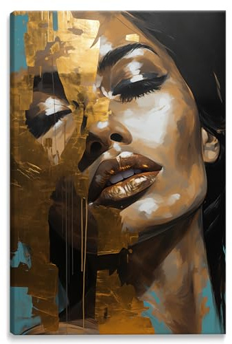 Muralo Wandbilder Abstrakte Motive, Modern, Kunstdruck - 50x70 cm | Leinwandbild, Modernes Design, UV-beständig - ideal für Wohnzimmer, Schlafzimmer und Büro