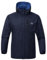 Rdruko Regenjacke Herren Wasserdicht Windbreaker Atmungsaktiv Freizeitjacke Fahrrad Regenmantel mit Kapuze Leichte Functionsjacke für Wandern Laufen Camping Outdoor (Dunkelblau, M)