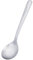 iBasingo Cuchara de titanio de 18,1 cm con cuenco grande, de metal, ligera, para camping, duradera, mango largo, cuchara de sopa Ti1068T