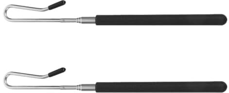 VICASKY Puppengriffe Armsteuerstange 2 Stück Verstellbare Puppenstangen Kunststoff-Puppenstab-Zubehör Für Kleine Und Große Puppen 20 cm – 55 cm