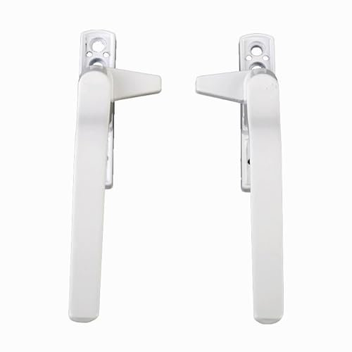 STNYANXD Window handle， 1 Pcs Aluminum Alloy Casement Window Handle Latches Plastic Steel Open Door Window Lock Buckle Repair Replacement Parts Window Handles For Upvc Windows(Left 1pcs)