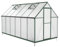 Vente-unique - Serre de Jardin en Polycarbonate et Aluminium - 6 m² - Vert - ASTELIA
