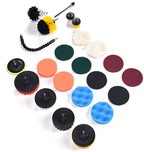 Ensemble de Brosse à Perceuse, 23pcs Drill Brush Brouss