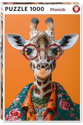 Piatnik 1000 Teile Puzzle Crazy Giraffe