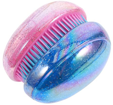 TOBBOMEY 2stücke Entwirrungsbürste Für Und Trockenes Haar Massagekamm Mit Paddel-form Anti-knoten-bürste Für Dickes Und Lockiges Haar Tragbar Für Reise Entwirrer Zum Schutz Vor