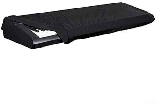 Marchfunny Protective Keyboard Dust Cover Oxford Cloth - Waterproof Cover for YAMAHA for Roland for Williams, Adjustable Elastic & Locking Clasp Design, Machine Washable(61-76 key)