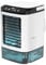 Air Cooler, Mini Portable Air Conditioner Fan,Noiseless Evaporative Air Humidifier,Air Con Unit,3 in1 Desk Air Cooler 3 Wind Speeds,Cooling Mist,7 LED Lights Desk Cooler for Home Travel Office