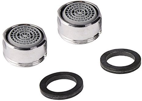 Sanitop-Wingenroth 20001 1 Hansgrohe Mischdüse M24 2er Set, Messing-verchromt 2 Stück