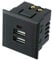 Universale USB Einbausteckdose Board Steckdose Tischsteckdose 230V Ladegerät Einbau 220V