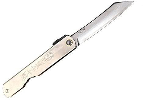 HIGO NO KAMI Higonokami Klappmesser Taschenmesser Japanisches Warikomi Klinge 6 cm SK sylber by Nagao Kanekoma