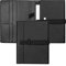 Hugo Boss Schreibmappe Illusion Gear A5 aus Kunstleder in der Farbe Schwarz, 23,5 x 17,5 x 2 cm, HDM212A