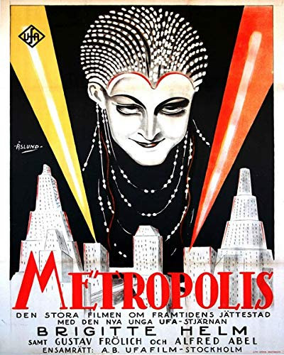 Metropolis Fritz Lang Poster 30 x 40 cm