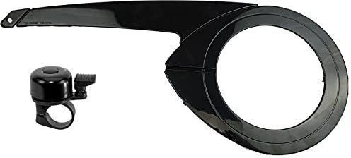 Horn Catena 4610 Fahrradkettenschutz 46 Zähne Schwarz inkl. Fahrradklingel