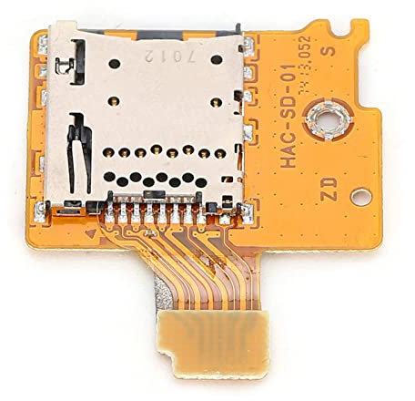 Switch Sd Card Reader Replacement Memory 13×8×1 Micro Memory Card Slot Socket Card Reader Board Replacement forswitch Ns Console