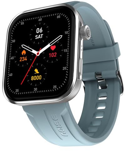 Noise ColorFit Pro 5 Max 1.96 AMOLED Display Smart Watch, BT Calling, Post Training Workout Analysis, VO2 Max, Rapid Health, 5X Faster Data Transfer - Space Blue