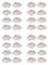 Pilikoll 32 Stück Cloud Prisma-Fensteraufkleber für Vogelschläge PVC Suncatcher Sticker Reflektierende Aufkleber Window Sun Catcher Prisma Fensteraufkleber für Stopps Birds Flying in Windows