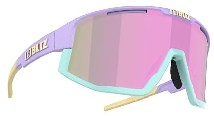 Bliz Fusion Small Matt Pastel Purple/Brown w Pink Multi