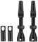 2 Stück Fahrrad Tubeless 40mm 1 Paar Presta Tubeless Ventile Tubeless Presta Ventilschaft Fahrrad Tubeless Presta Aluminiumlegierung Fahrradventil Tubeless für Die Meisten Schlauchlosen Fahrradfelgen