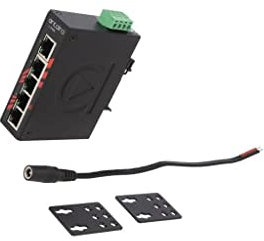 LNX-C500-T Module industriel: switch Ethernet ingérable 12-48VDC RJ45 ANTAIRA