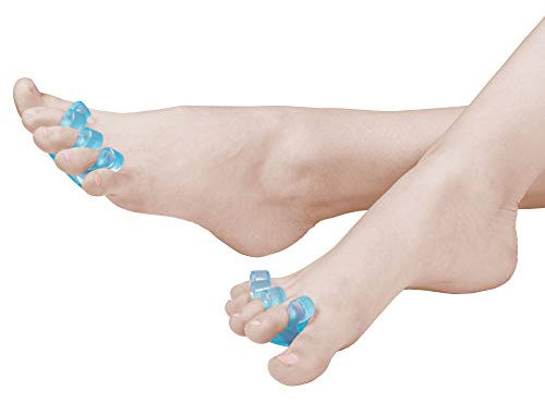 Rubberneck Zehentrenner Abstandhalter Pediküre [8x], Silikon, 4 Paar für alle Zehen, Fußnägel Lackierhilfe für Nagellack