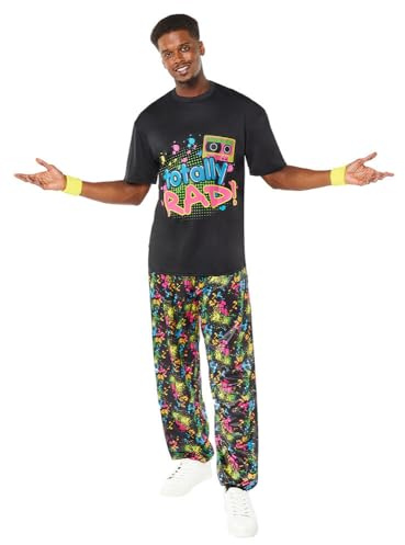 amscan Déguisements Ans 80 Des Fête Chemise Pour Adultes Hommes