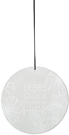 Räder Glaspoesie hängend Liebes Glück