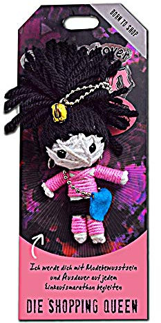 Watchover Voodoo Sammel Puppe mit Spruch Shopping Queen