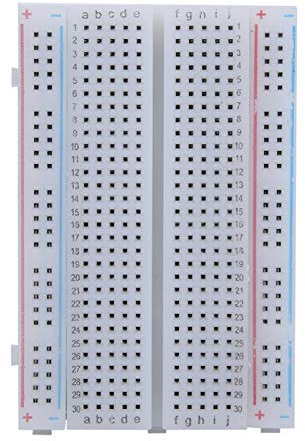 Circuit Board, Solderless Breadboard, ABS Solderless 400 Tie-Points Breadboard Circuit Testing Board Reusable for Electronic Circuit Assembly