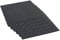 Pack de 6 bandejas de pizarra de 20 x 20 cm, ideal para servir comida de manera elegante, plato para alimentación, degustación, tabla embutidos, plato hostelería, bandeja rústica (20 x 20 cm)