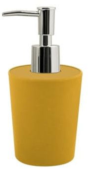 Spirella Takeo Safran Seifenspender aus Bambusfasern, Bambus, Yellow, Standard