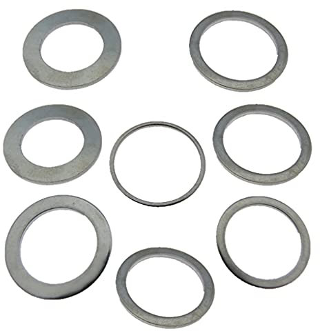Max-Tonsen 8 pièces Lame de scie Circulaire Anneaux de réduction Anneau Conversion Disque Coupe rondelle Outils Coupe Travail du Bois