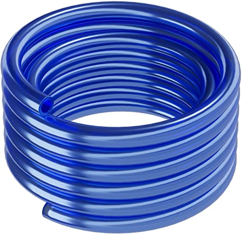 ARKA PVC-Schlauch - 12/16 mm, 10 m, Blau - Robuster und Flexibler Schlauch, universell einsetzbar für Aquarium, Teich, Haushalt und Werkstatt, erleichtert Wasser- und Lufttransport