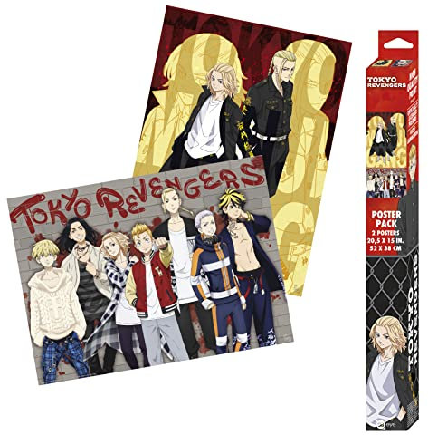 GB Eye TOKYO REVENGERS Chibi Poster Serie 1 (52 x 38 cm)