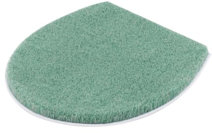 Kleine Wolke WC-Deckelbezug Relax Maledivia 47 x 50 cm | OEKO-TEX zertifiziert, rutschhemmende Unterseite, für Fußbodenheizung, maschinenwaschbar, 100% Polyacryl