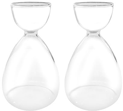 YWNYT Avocado-Samen-Startervase, 2 Stück Avocado-Samen Sprossen Starter Avocado-Vase Topf für den Anbau von Pflanzgefäßen, Avocado-Baum Anzucht-Set Glasvasen Samen Pflanzenvase