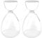 YWNYT Lot de 2 vases de démarrage de graines d'avocat pour semences d'avocat - Vase en verre - Cadeau pour les amateurs de jardinage