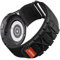 Bandletic Nylon Cinturino per Samsung Galaxy Watch 6/5/4/7 40mm 44mm/Watch 6 Classic 43mm 47mm/ Watch 5 Pro 45mm/Watch 4 Classic 42mm 46mm/Active 2/Active 40mm/Watch 3 41mm/Gear Sport, L-Nero
