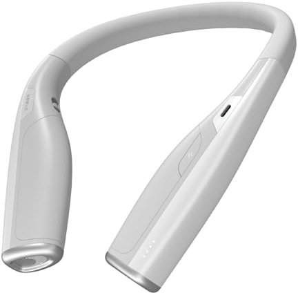 Zybervr Neck Battery Pack for Quest 3, 10000mAh 20W Fast Charge Battery Pack for Oculus Quest 3/Quest 2 Accesories,Less Head Pressure, Extend VR Play Time, White